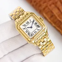 Femmes Watch Quartz Ladies Watchs Case avec Diamond 27x37 mm Montre de Luxe Business Sapphire Wristwatch 904L