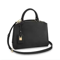 Högkvalitativ totes Vogue Crossbody väskor handväskor äkta läder lyxig design tote petit grand palais duffel bag219u
