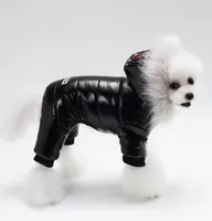 ملابس الكلاب سميكة شتاء الثلج الثلج الملابس معطف معطف الدفء الزي أسفل Parkas puppy8955500