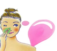 12PCLlot czyszczenie twarzy złuszczający szczotka Gel Gel Manualna masaż skrawki do skóry twarzy Usuwanie zaskórników myj Exfoliator 5178265