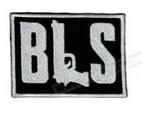 List Bls Gun Borderyer Iron on Patch Patch Punk Black Label Society Badge Hats Camisetas emblemas inteiras 7068658