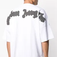 23SS Erkekler Tişörtler T Shirt Melek Stilist Mektup Baskı Mürettebat Boyun Gündelik Yaz Nefes Alabası Erkek Kadın Tişörtleri Düz Renk Üstleri Tees