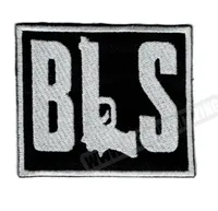 List Bls Gun Borderyer Iron on Patch Patch Punk Black Label Society Bistê Camas Camisetas emblemas inteiras 3984815