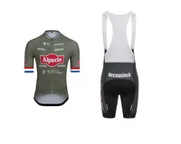2022 Alpecin Fenix ​​Pro Team van der Poel Italia Cycling Cycling Jersey Summer Wear ROPA Ciclismo Bib White Shorts 20D PA8970052