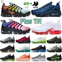 TN Plus Mens Womens Designer Running Shoes TNS Requin 47 48 University Blue Terrascape Atlanta Fly Stick Flynit Black White Sports Sneakers Trainers Big Size 13 14 14