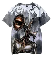 Siren Head 3d Print Tshirt Scp ужас игра уличная одежда для мужчин женская модная футболка хип -хоп дети футболка Tops Boy Girl Figt2042004
