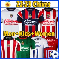 Xxxl 2022 2023 Chivas piłkarski koszulki 23 23 I. Brizuela A. Vega G. Sepulveda J. Angulo F. Beltran L. Olivas Special Edition Women Kits Skarpetki Pełne zestawy koszulki piłkarskie Top