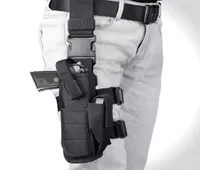 Tactical Drop Leg Thigh Holster Quick Release Adjustable Right Handed Gun Holster Pouch Holder for Pistol Gun for Men3248398