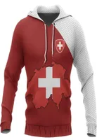 Men039s Hoodies Sweatshirts Switzerland Map Special Hoodie 3D Printed Casual Autumn Unisex Hoodi Dropship Zipper Pullover Wom2153191