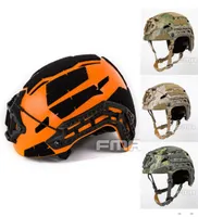 Airsoft táctico Caiman Ballistic Helmet Paintball Highcut Mt Helmets AOR1 AOR2 ATAC FG ORANGE3150546