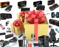 Eletr￴nicos digitais Lucky Mystery Boxes Dispositivos Smart Phones Cell Phone GamePads Games Christmas Gift Mystery Box L8G5NML