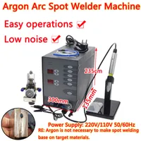Ly 220 V 110 V 150A Big Power 100W Puls Argon Arc Spot Schwei￟er Maschinenlaserschwei￟en Edelstahlschwei￟station kompatibel