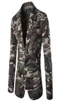 Zogaa Men039s Camouflage Blazer Autumn Brand Camo One Button Blazer Men Slim Fit Turndown Collar Male Suit Jacket Casual Coats3257817