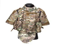 OTV Tactical Vest Camouflage Body Armour Combat Colet com PouchPad USMC Airsoft Exército Molle Assault Plate Transportador CS CLOTHING7992268