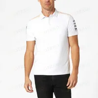 Unisex 2023 McLarenful Team Polo Рубашка F1 Racing Motorcle Motorcle Short -Shore Store T -Shirt Dry and Hethable 100