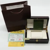 Nya lådor Original Watch Box Watch Packing With Brochures Cards AAP Box297b