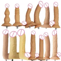 Beauty Items Fredorch sexy Machine Dildos Attachments Big Flesh For Vac-u-lock Love Suitable for All s In The Shop