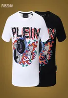 Plein Bear T Shirt Mens Designer Tshirts Ropa de marca Rhinestone Skull Men camisetas clásicas de alta calidad Hip Hop Streetwear TS7659922