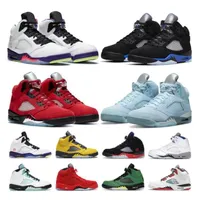 2023 Basketball shoes for men 5s 5 Jumpman Concord Green Bean Racer Blue Raging Red What the Stealth 2.0 Shattered Backboard Moonlight mens sports sneakers