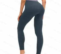Yoga -Outfit Leggings Womens Designer Leopard sexy aktive Hosen Legging hohe Taille Ausrichten Sport elastischer Fitness Dame insgesamt Activ3029430