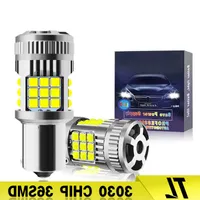 Canbus 1156 BA15S BAU15S Turn Signal Lights T20 7440 W21W LED Car Bulbs 3030 36SMD No Error White Yellow Signal Lamps 12V