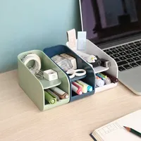 Geneigter magnetischer Stifthalter kreativer süßer Modestudent Multifunktional großer Kapazität Desktop Storage Box Desk Schreibweise