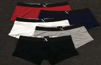 5pcsbag herrar underkläder Boxer Kort shorts Stylish Mens Vintage Cotton Sexig Gay Cueca Boxer Beach Hate