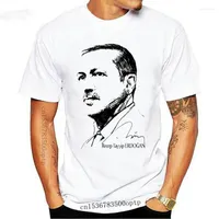 Men&#039;s T Shirts Tayyip Erdogan T-Shirt Druck Baumwolle Fruit Of The Loom Turkiye Istanbul Summer Shirt Men O-Neck Tee 3D Print
