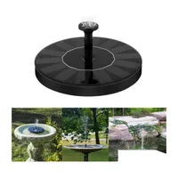 Vattenutrustning V￤xter Solarpower Kit Fountain och solpanel f￶r prydnadstr￤dg￥rd Bird Bath Pond Energy Pump Str￶mf￶rs￶rjning Dr DH4QG