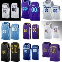 75th Custom MEN Jersey Womn Youth Lebron 6 James Russell 0 Westbrook Anthony 3 Davis Carmelo 7 Anthony Los Angeles''Lakers''Basketball Jerseys
