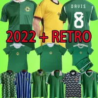 Custom 2022 Noord -Ierland voetballen Jerseys Men Women Kids Kit Uniform 2023 Divas Lafferty McGinn 22 23 Voetbalshirt Evans Lavery Ballard