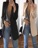 2019 New Women039S Blazers Spring Autumn Sleeve Long Sexual Sexy Level Love Coat Solid Color Slim Fit Cardigan Outdoor Work Style SU5227309