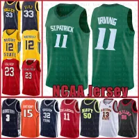 CUSTOM Kyrie St. Patrick 11 High School Irving Basketball Jersey LeBron 23 James NCAA Dwyane 3 Wade Stephen 30 Curry John 12 Stockton