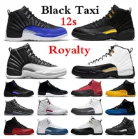 Jumpman 12 Men Basketball Shoes 12s Playoffs Royalty Taxi Stealth Reverse Flu Game Hyper Royal Twist Utility Dark Concord Mens Trainers Outdoor Sports Sneakers 40-46