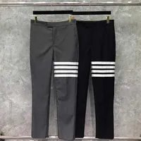 Thom TB Fashion Brand Pants Men Casual Suit Casual's Business Spring e Autumn Straight Formal INS Ins Ins