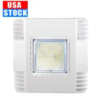 150W Floodlights Canopy Ceiling Light Ultra Efficient Recessed Surface Mount Gas Station High Bay Carport or Parking Garage Lamp 110-277 V Crestech stock usa