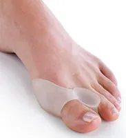 1pair hallux valgus Broadhurst pad remedical Bone thumb silica gel daily use Silicone foot care sets toe bunion2472847