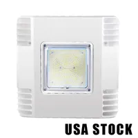 LED Flying Direct 150W Floodlights Canopy Ceiling Light Ultra Efficience Recessed Surface Mount Gas Station High Bay CarportまたはParking Garage Lamp 110-277V USALIGHT