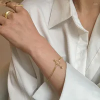 Charm armband geometri sfärisk ot spänne skarvning för kvinnor pulseras para parejas lyxpar par armband vintage bijoux femme luxe