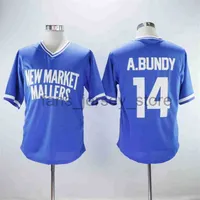Al Bundy 14 Yeni Market Mallers Film Beyzbol Forması Beyaz Erkek Boyutu S-2XL
