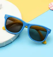 Kutuplaşmış çocuklar güneş gözlüğü silikon esnek çocuklar güneş gözlükleri moda marka tasarımcısı erkek kızlar bebek gölgeleri gözlük6510388