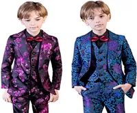 Yuanlu 5pcs Blazer Kids Suit for Boy Formal Costume Outfit baby Closity British Style for Party Wedding Prince3830942