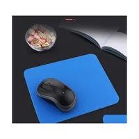 Other Household Sundries Design Comfortable Silica Gel Rest Mat Mousepad Office House Use Mouse Pad Collapsible Smooth Solid Color F Dhx4L