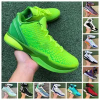 Mamba Protro 6 Mens Basketball Shoes Women Air Zoom G.T. Cut Protro Prelude Mambacita Grinch Think Pink 5 Alternate Bruce Lee Del Sol Big Stage Lakers 24 Outdoor Sneakers