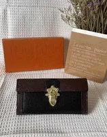 M60531 Sarah Wallet Designer Dames Lange Envelop Flap Emilie Josephine Wallet Key Card Coin Holder Purse Mini Pochette Accessoires