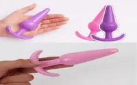 Whole 4PCSSet Silicone Anal Plug Butt Plug Sex Toys for Men and Women Anal Dildo Masturbation Toys9273693