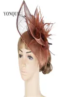 Stingy Brim Hats Classic Multiple Color Fascinator Big Headwear Wedding Millinery Party Headpiece TMYQ0324687281