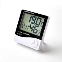 Kitchen Timers Digital LCD Indoor  Outdoor Thermometer Hygrometer Temperature Humidity Thermo Hygro Meter MINI MAX Pomodoro Interval Timer Countdown Clock