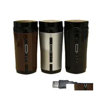 Vattenflaskor 1pc kaffe omrörning kopp matic uppladdningsbar uppvärmningsinsation USB -dricksfall leverans hem trädgård kök matsal dhxhw