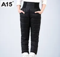 Boys Pants Trousers Girls Pants Winter 2018 Autumn Girl Leggings Children Clothing Thick Warm Down Clothes 3 4 6 8 10 Year9795741